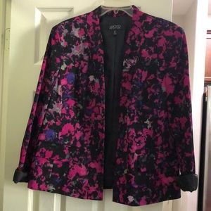 Kasper blazer SZ 16, dark pink/black, never worn